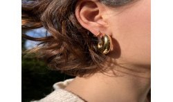 Boucle d'oreille petite créole