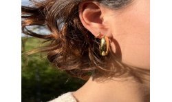 Boucle d'oreille petite créole